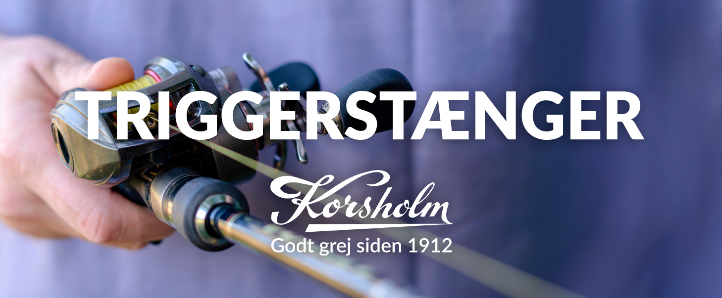 Triggerstang til fiskeri